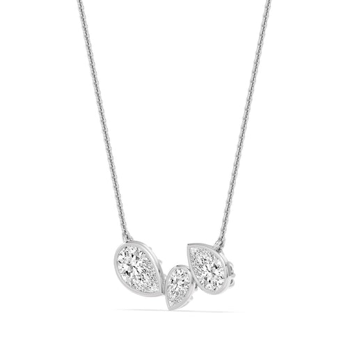 Jessamine Grace lab grown diamond pendant