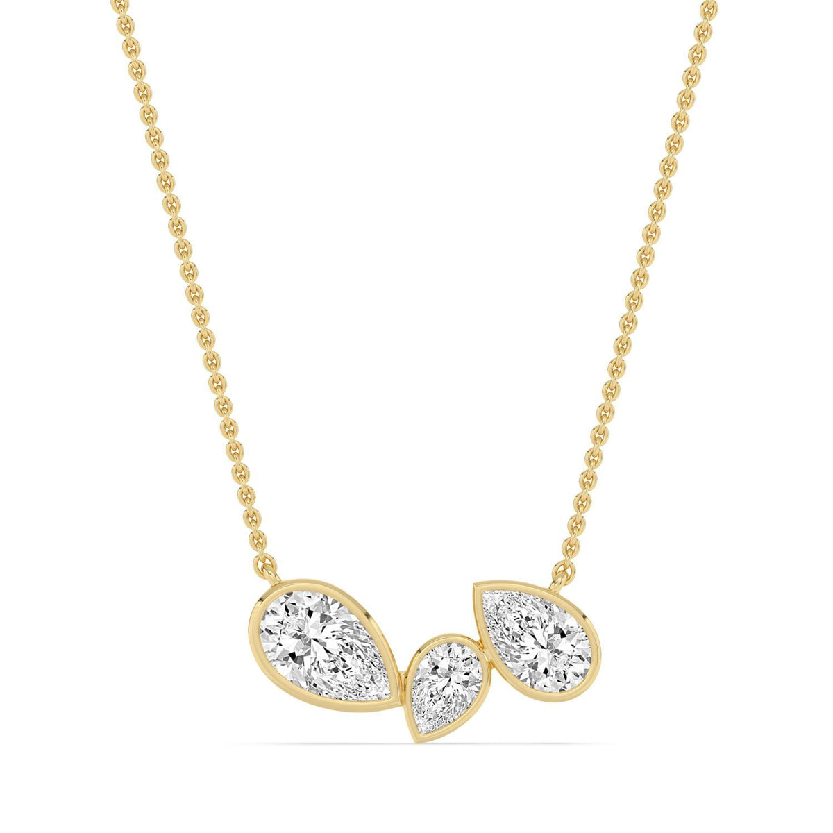 Jessamine Grace lab grown diamond pendant