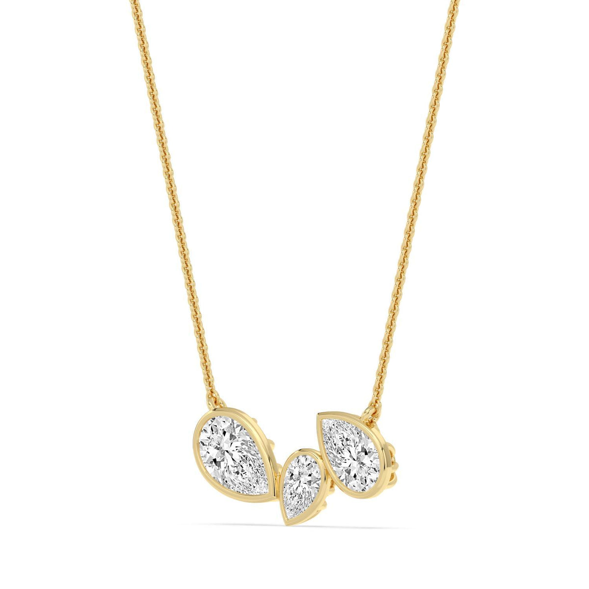 Jessamine Grace lab grown diamond pendant