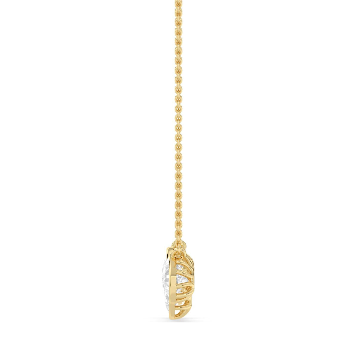 Jessamine Grace lab grown diamond pendant