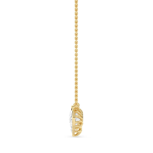 Jessamine Grace lab grown diamond pendant