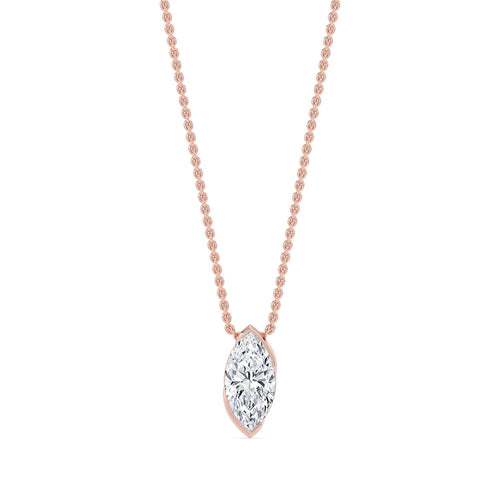 Jessamine Rose lab grown diamond pendant