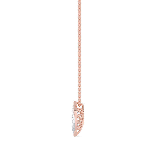Jessamine Rose lab grown diamond pendant