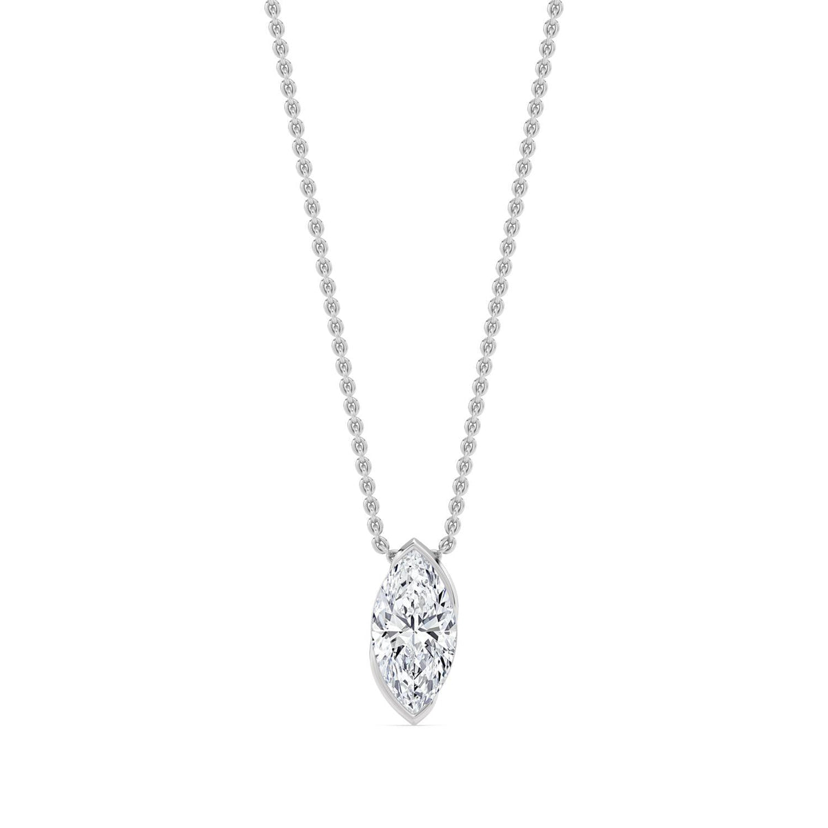 Jessamine Rose lab grown diamond pendant