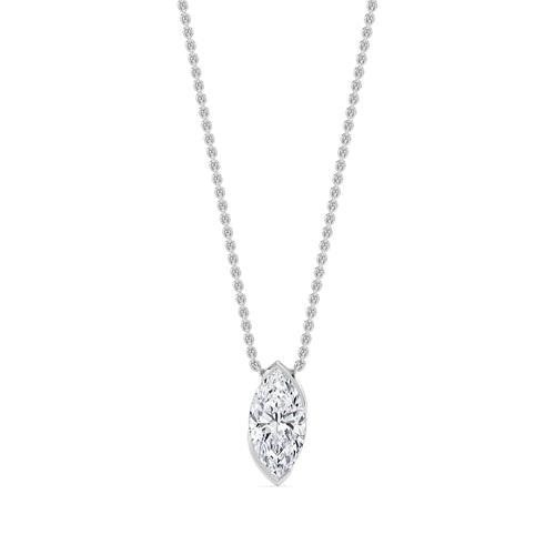 Jessamine Rose lab grown diamond pendant