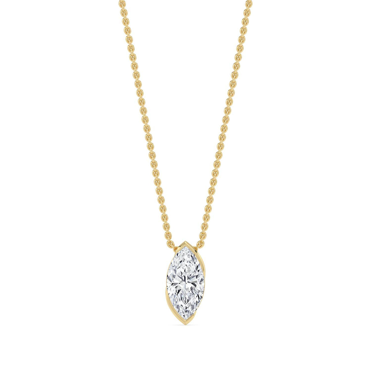 Jessamine Rose lab grown diamond pendant