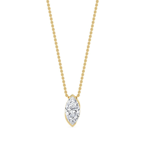 Jessamine Rose lab grown diamond pendant