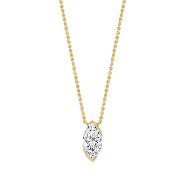 Jessamine Rose - Solitaire Lab Grown Diamond Pendant