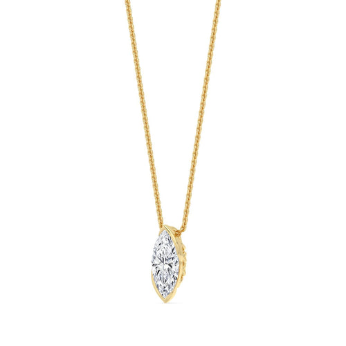 Jessamine Rose lab grown diamond pendant