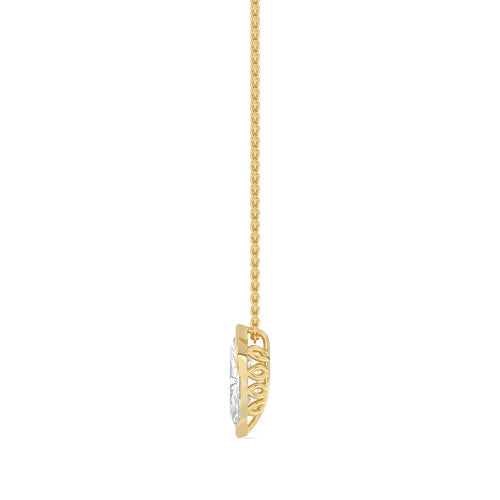 Jessamine Rose lab grown diamond pendant