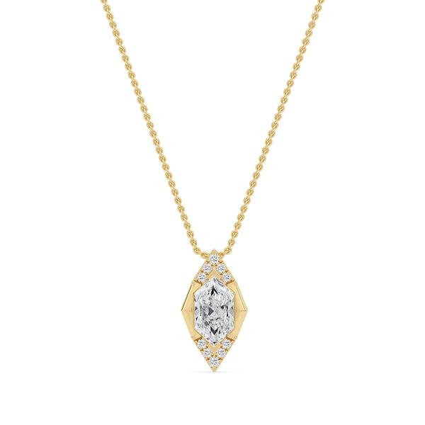 Liliana Pearl - Lab Grown Diamond Pendant