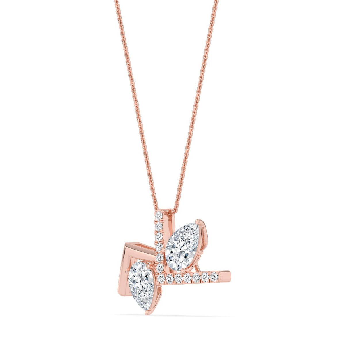 Liliana Vale lab grown diamond pendant