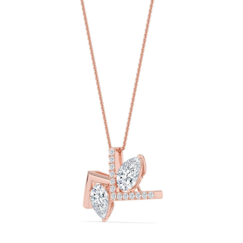 Liliana Vale lab grown diamond pendant