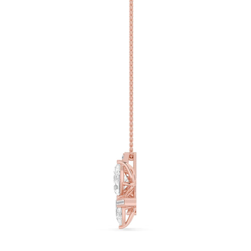 Liliana Vale lab grown diamond pendant