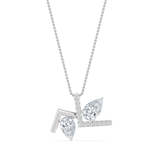 Liliana Vale lab grown diamond pendant