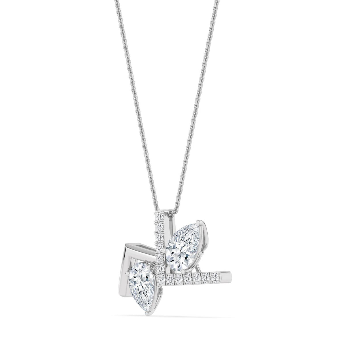 Liliana Vale lab grown diamond pendant