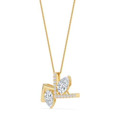 Liliana Vale lab grown diamond pendant