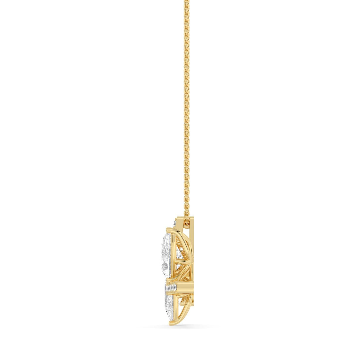 Liliana Vale lab grown diamond pendant