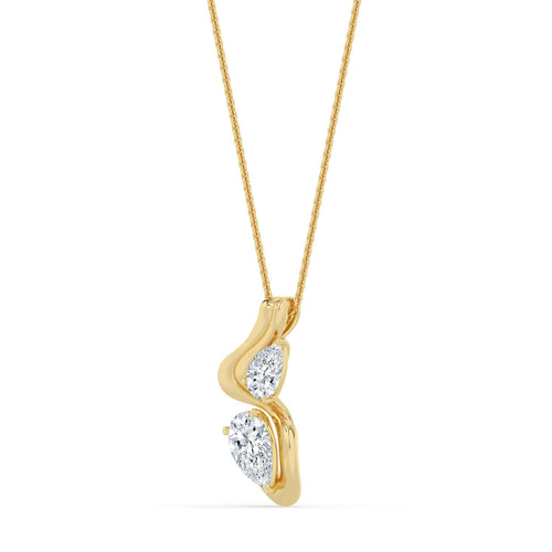 Madeleine Belle lab grown diamond pendant
