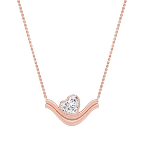 Natalia Belle lab grown diamond pendant