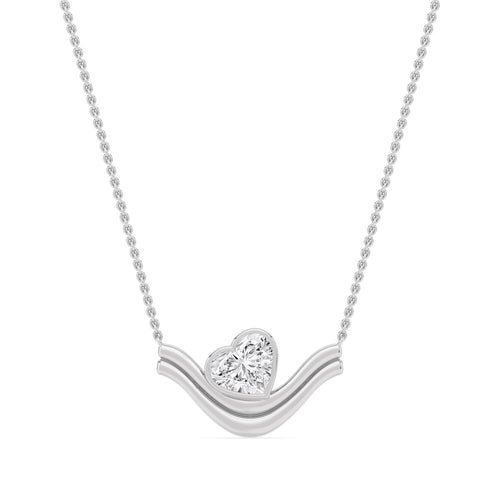 Natalia Belle lab grown diamond pendant