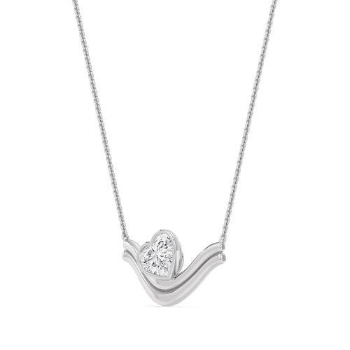Natalia Belle lab grown diamond pendant