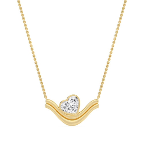 Natalia Belle lab grown diamond pendant