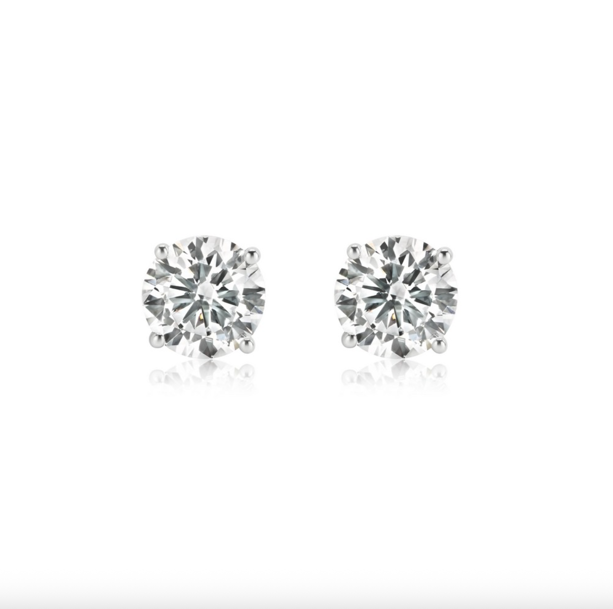 Emilia – Stud Lab-Grown Diamond Earrings