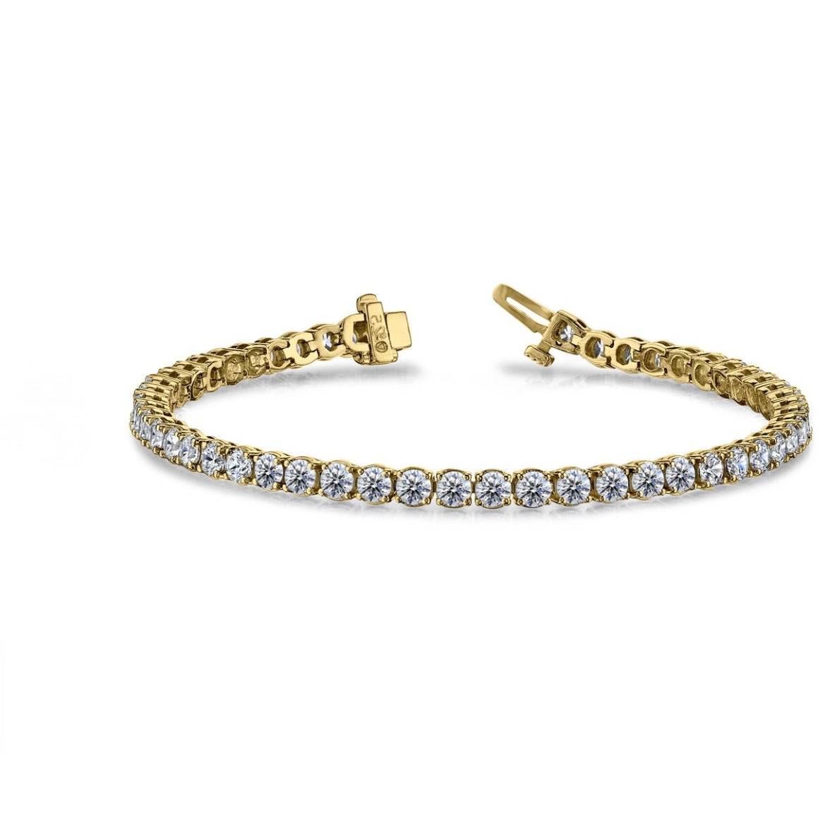 2 Carat Diamond Tennis Bracelet Lab Grown