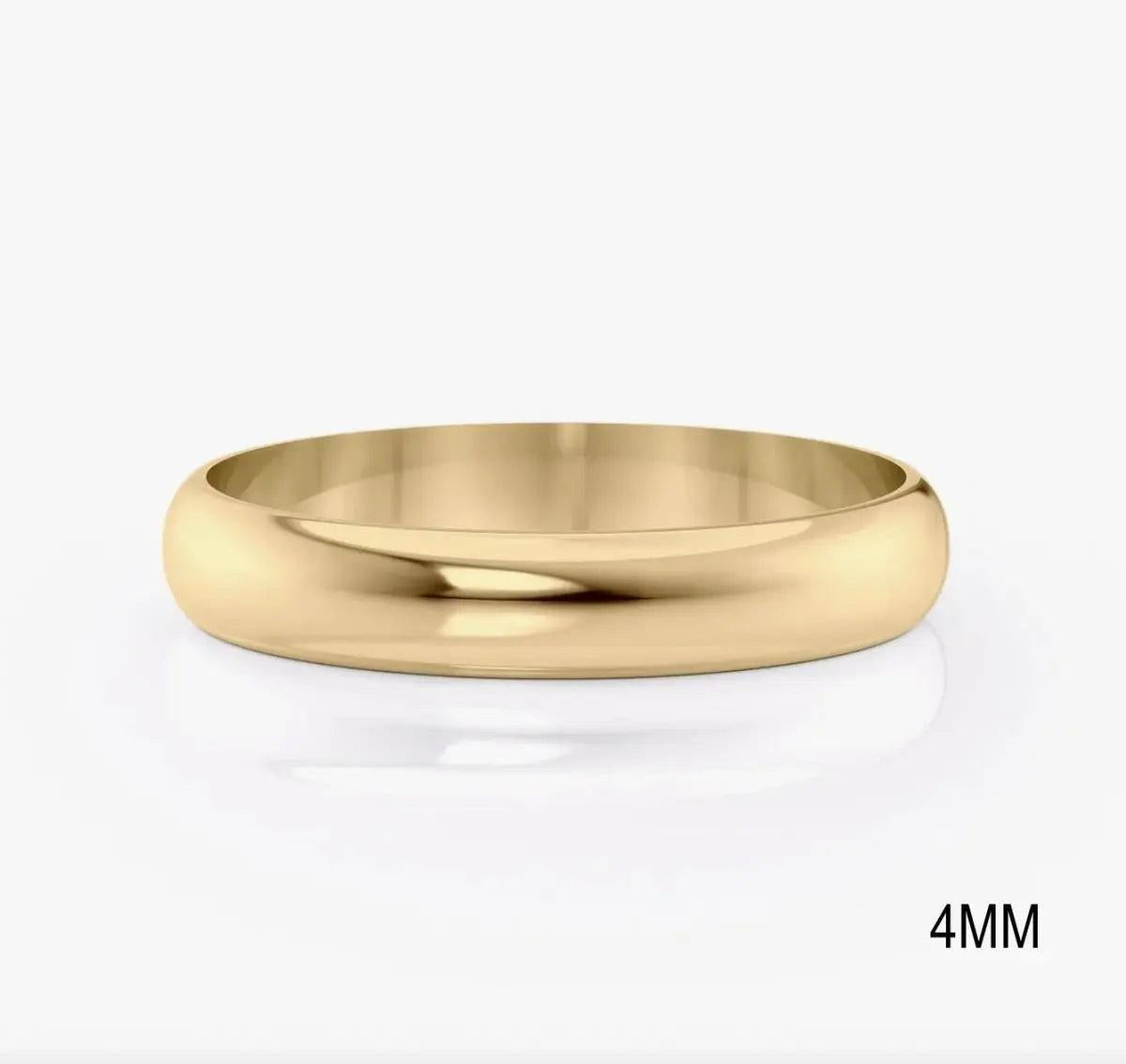 Men’s Wedding Band | White, Yellow & Rose Gold – Nura Lab Nura Lab