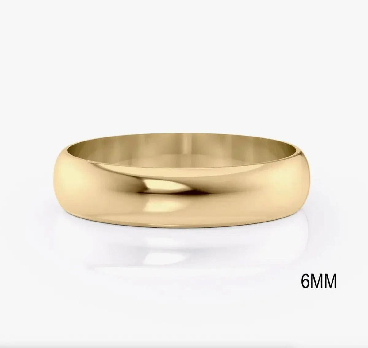 Men’s Wedding Band | White, Yellow & Rose Gold – Nura Lab Nura Lab