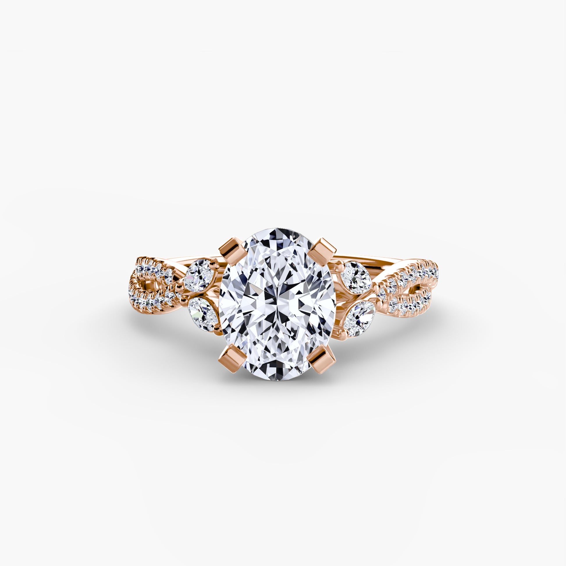 The Twist Pavé Ring.