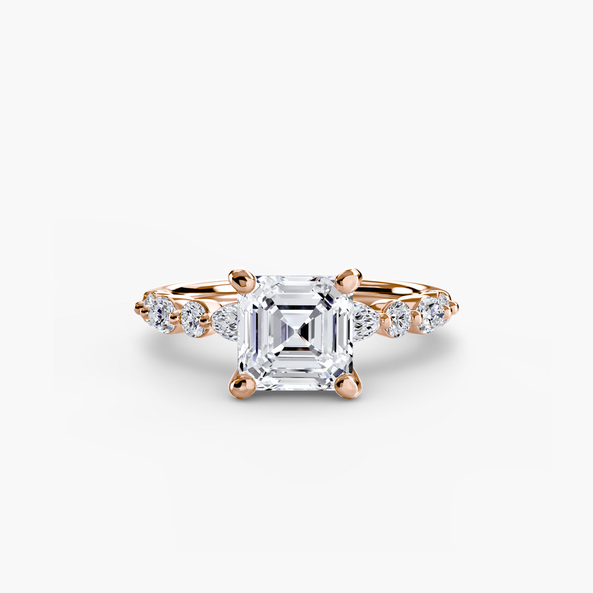 Solitaire with Eternity Pavé 2.