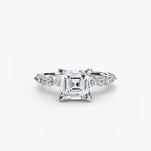 Solitaire with Eternity Pavé 2.