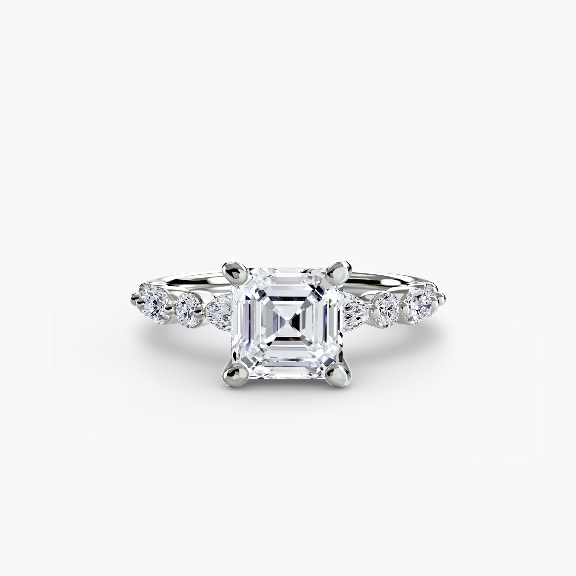 Solitaire with Eternity Pavé 2.