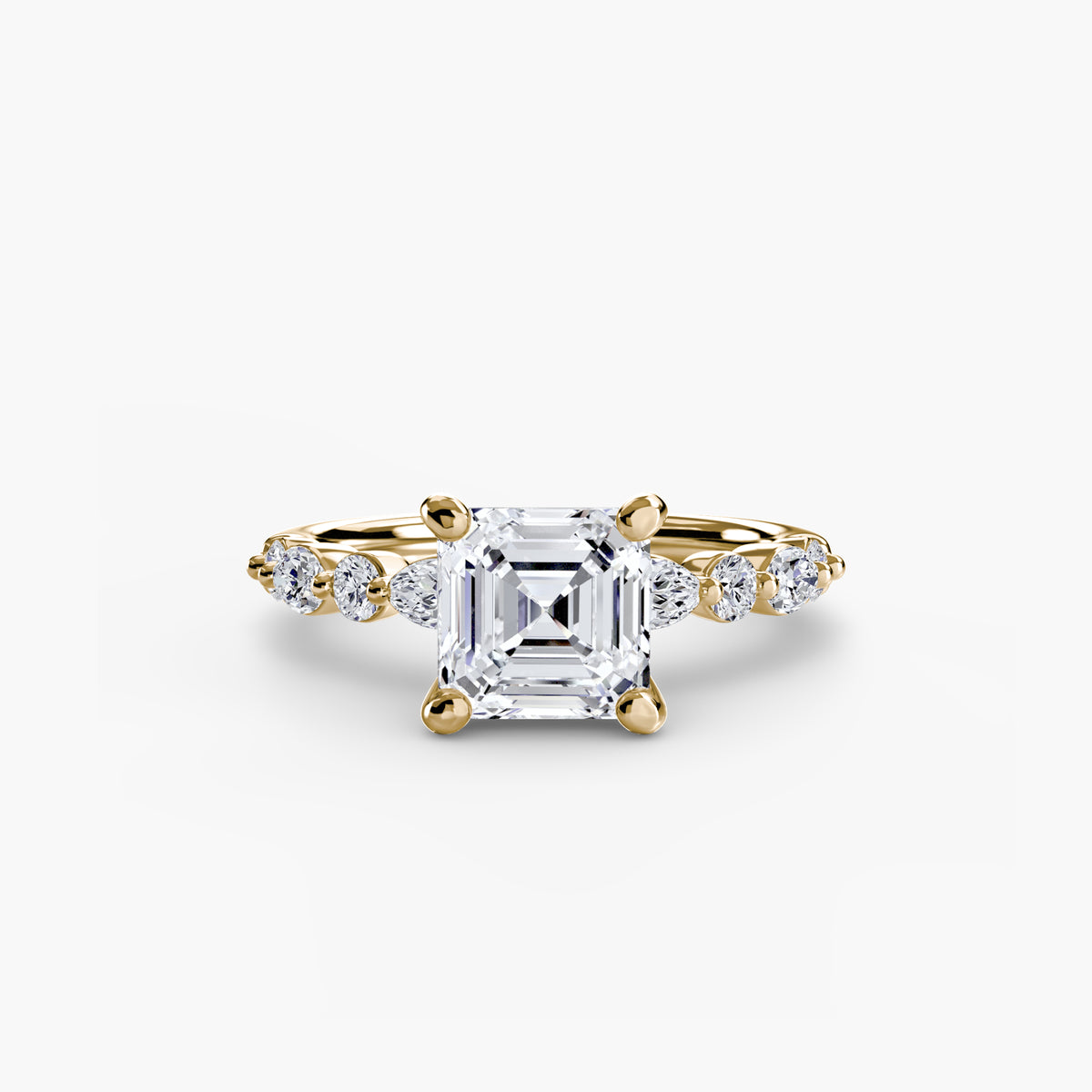 Solitaire with Eternity Pavé 2.