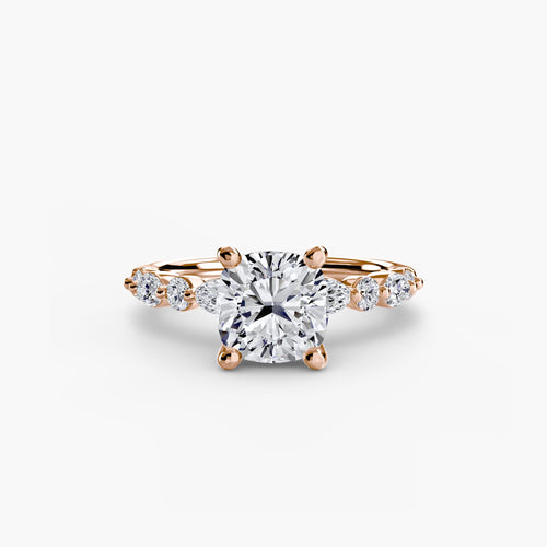 Solitaire with Eternity Pavé 2.