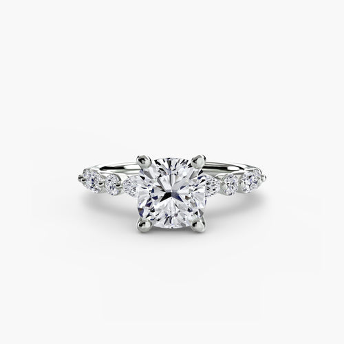 Solitaire with Eternity Pavé 2.