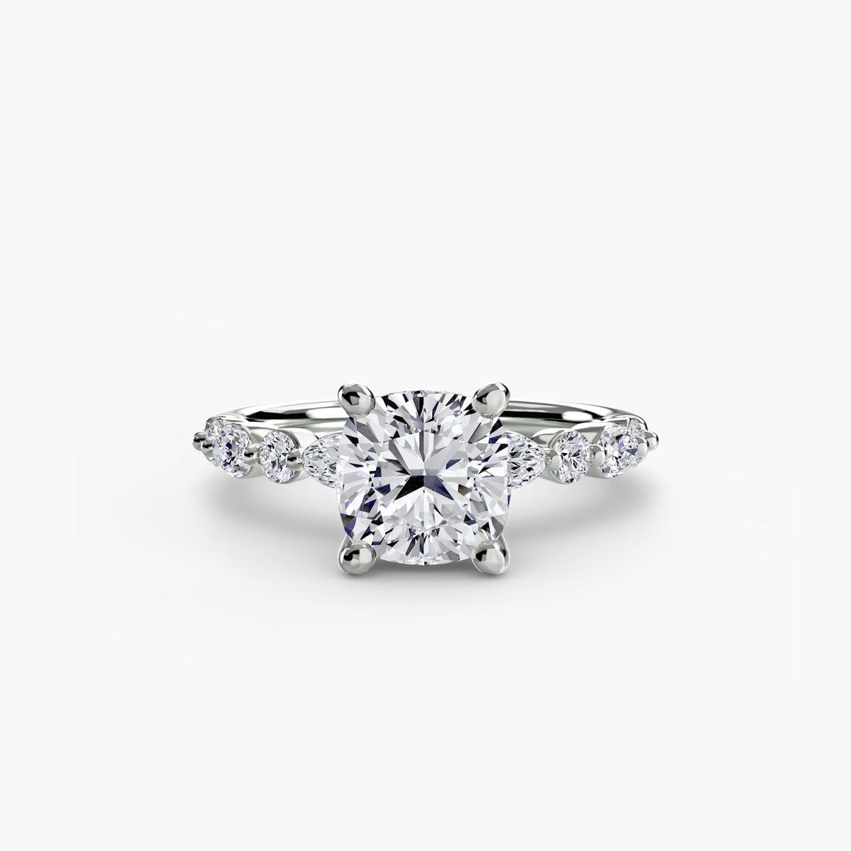 Solitaire with Eternity Pavé 2.