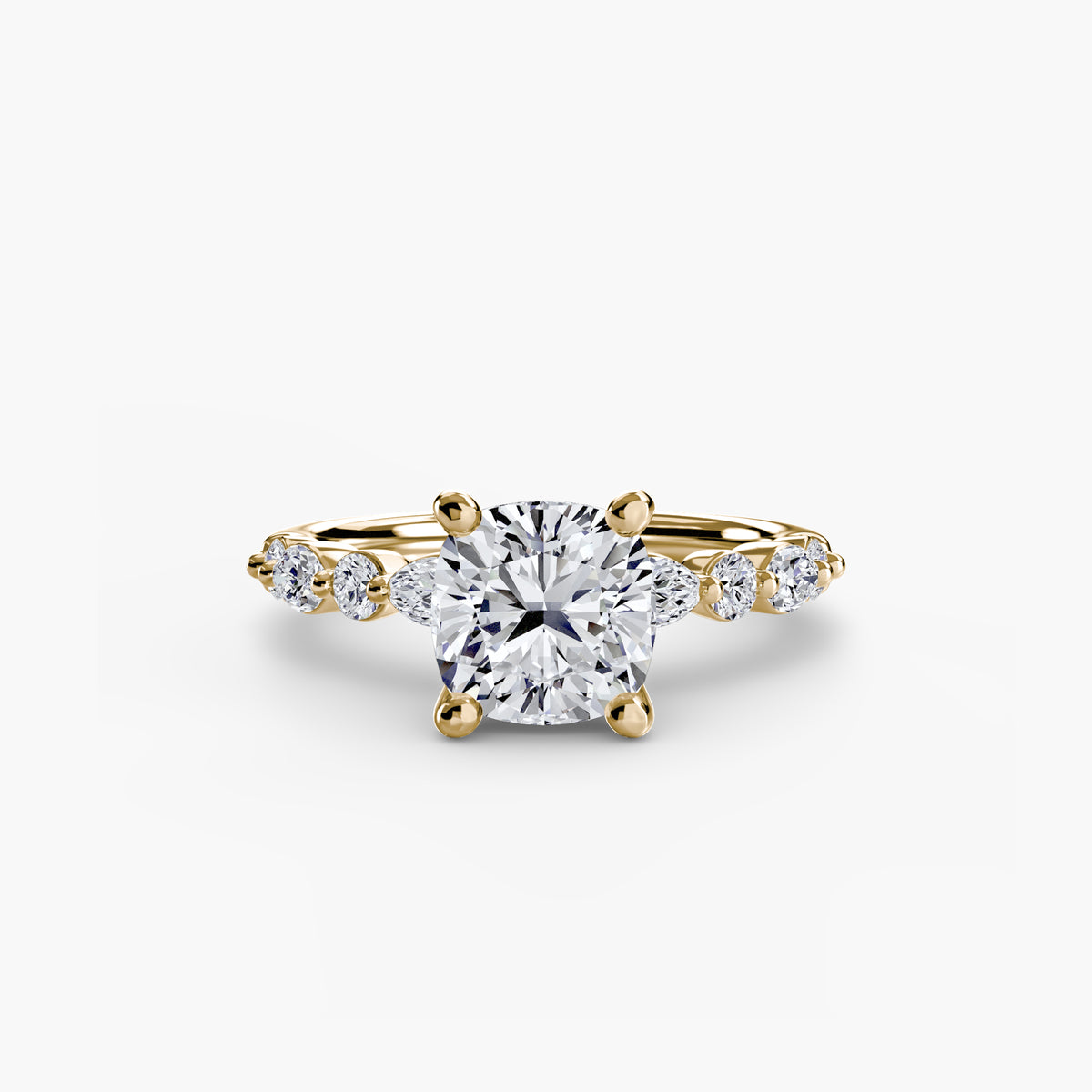 Solitaire with Eternity Pavé 2.