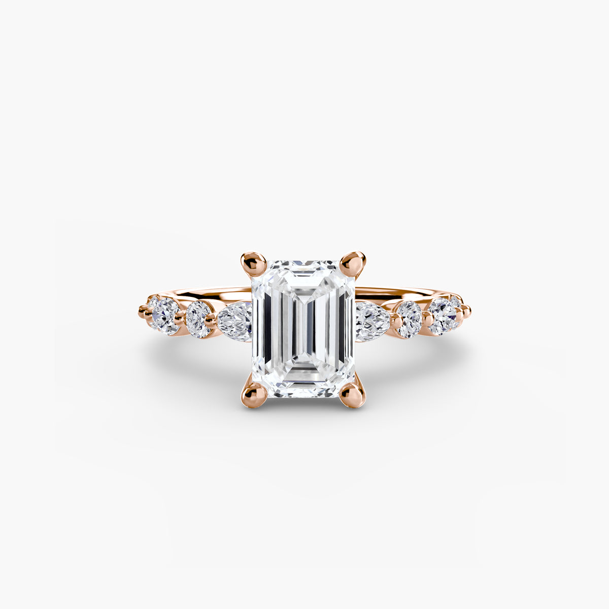 Solitaire with Eternity Pavé 2.