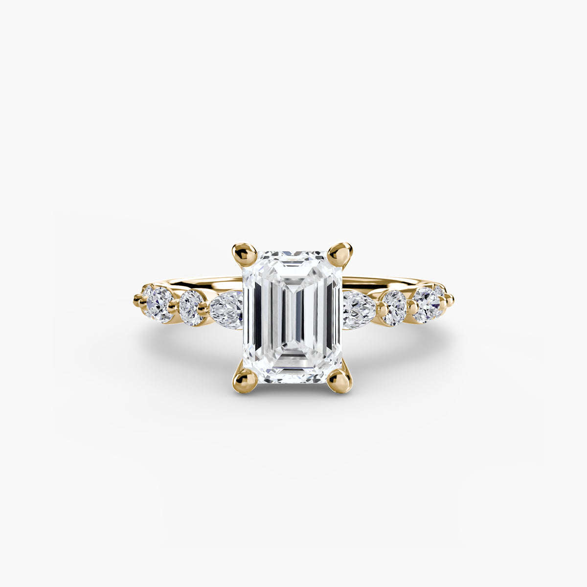 Solitaire with Eternity Pavé 2.