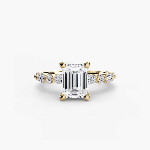 Solitaire with Eternity Pavé 2.