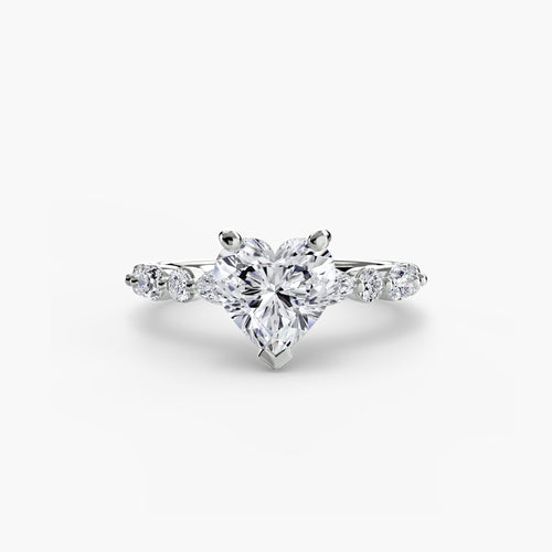 Solitaire with Eternity Pavé 2.