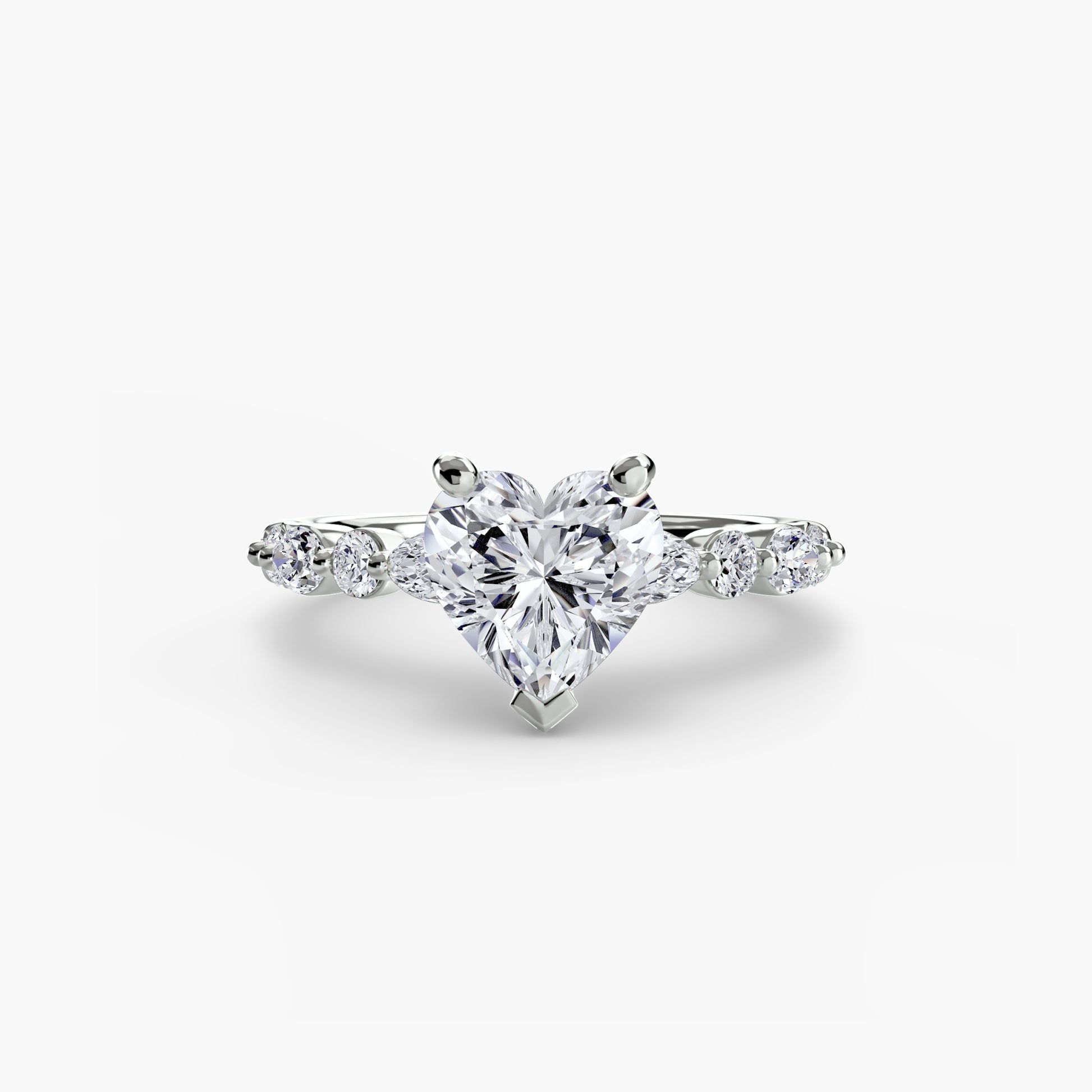 Solitaire with Eternity Pavé 2.