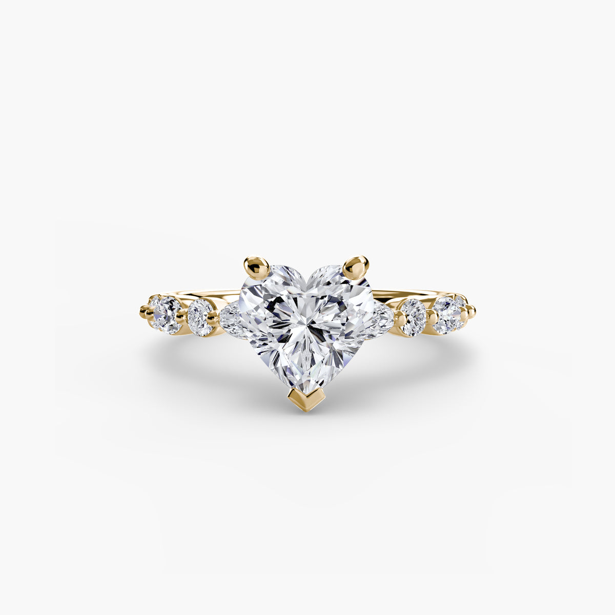 Solitaire with Eternity Pavé 2.