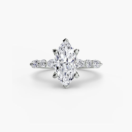 Solitaire with Eternity Pavé 2.