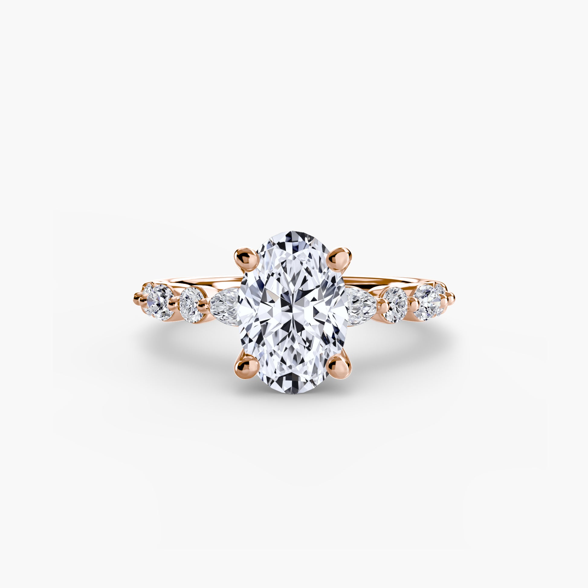 Solitaire with Eternity Pavé 2.