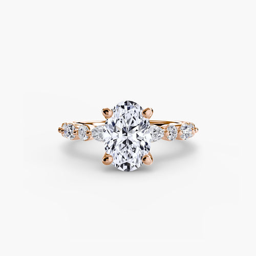 Solitaire with Eternity Pavé 2.