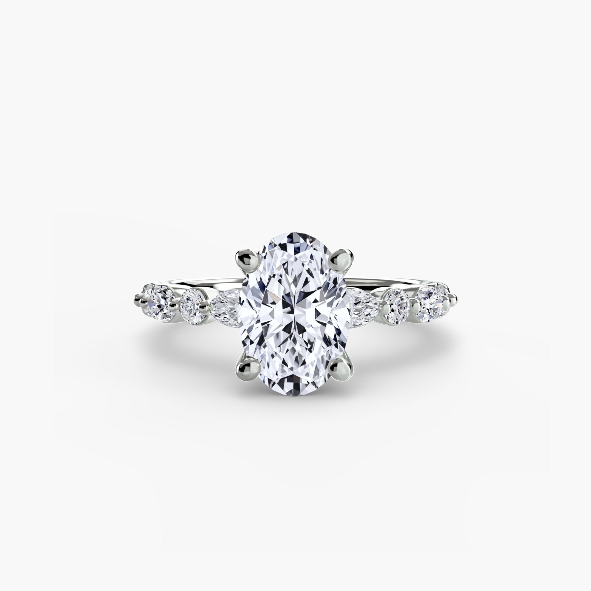 Solitaire with Eternity Pavé 2.